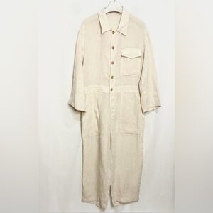 Masscob Linen Relaxed Jumpsuit